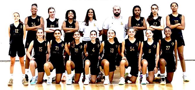 Lombitas Sub-14 são campeãs distritais * Matilde e Margarida no “5 Ideal”(T)