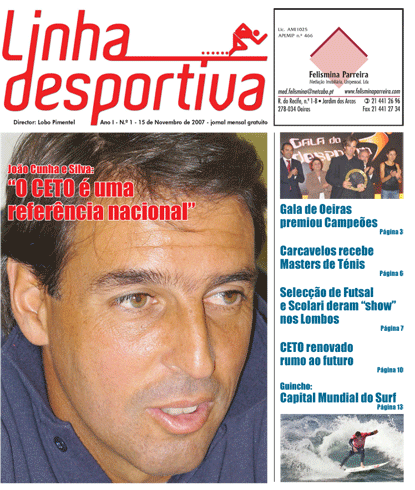 Novembro é o mês do “Linha Desportiva”(T)