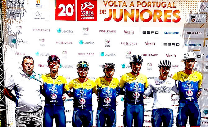 Escola de Matos-Cheirinhos na “20.ª Volta a Portugal” em Juniores(T)